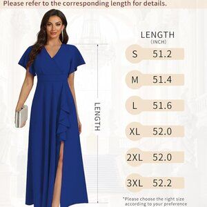 Beautiful blue dress brand new various sizes